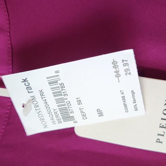 Pleione Purple Blouse MP - Picture 4 of 5